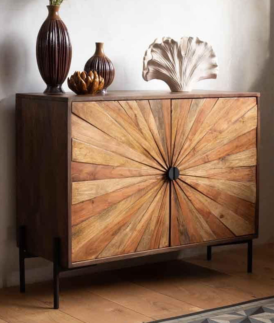 Orange sideboard store