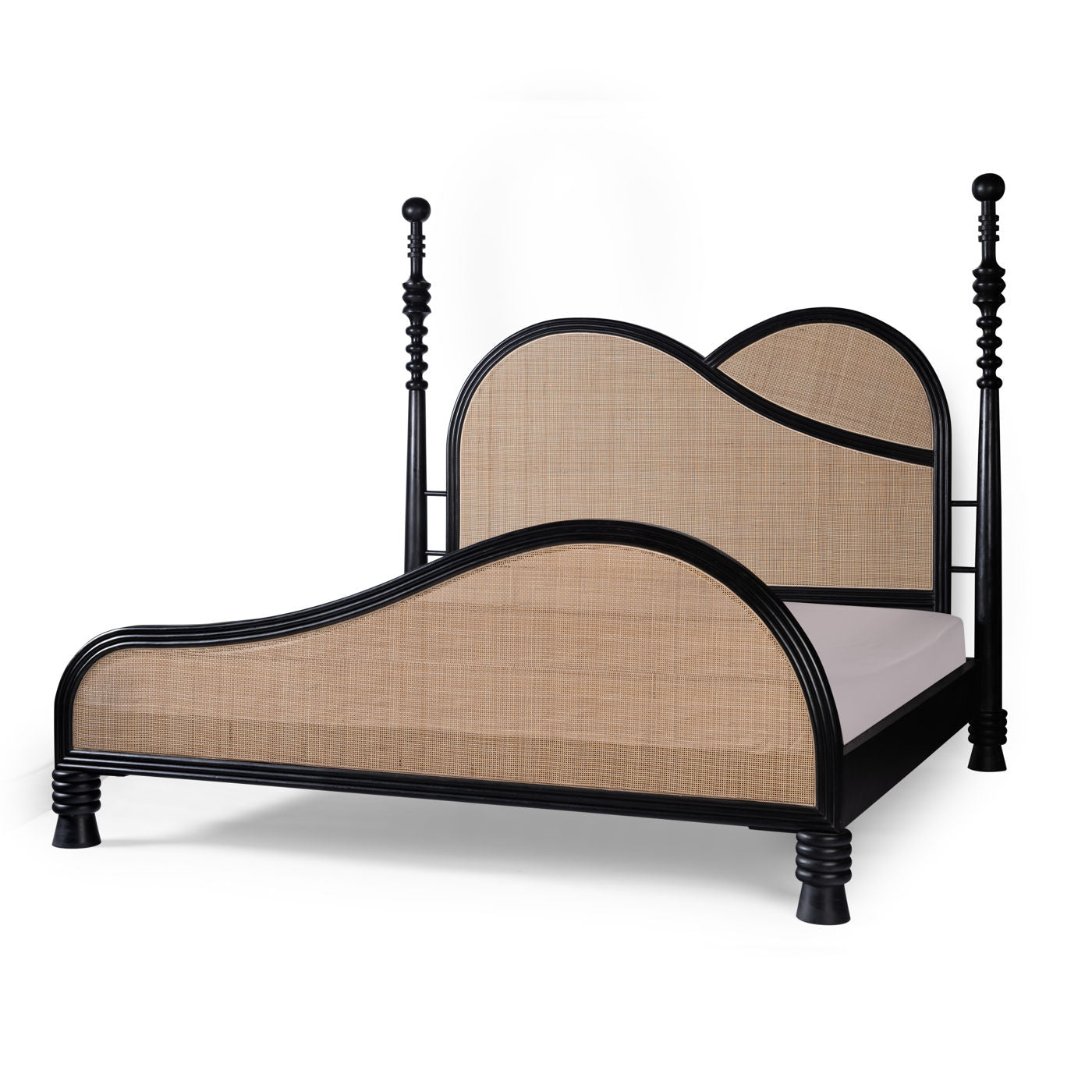 Eclipse Solid Wood Bed