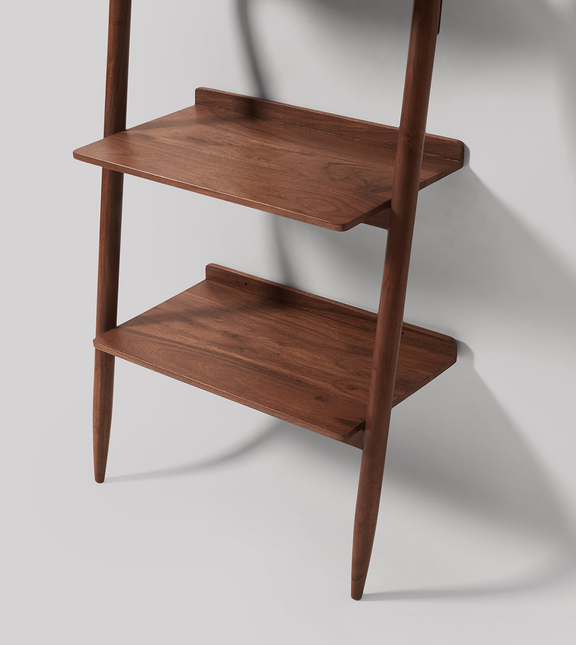 Mid century deals ladder bookshelf